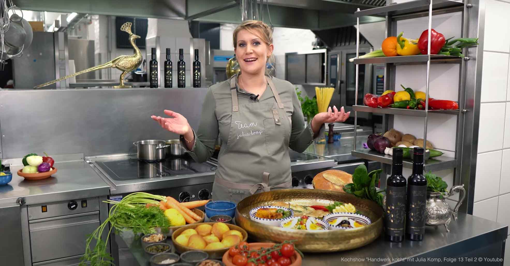 Handwerk kocht mit Julia Komp