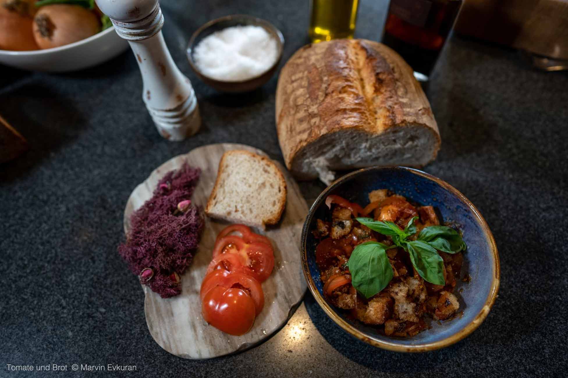 Tomate und Brot, ein Power Paar