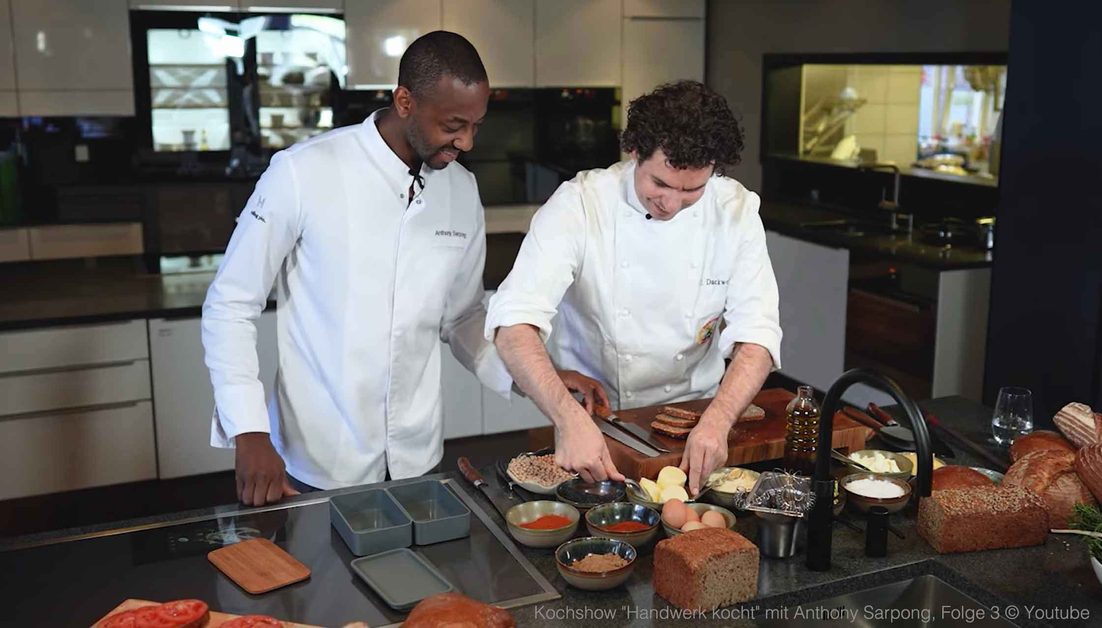 Kochshow "Handwerk kocht" mit Anthony Sarpong, Folge 3