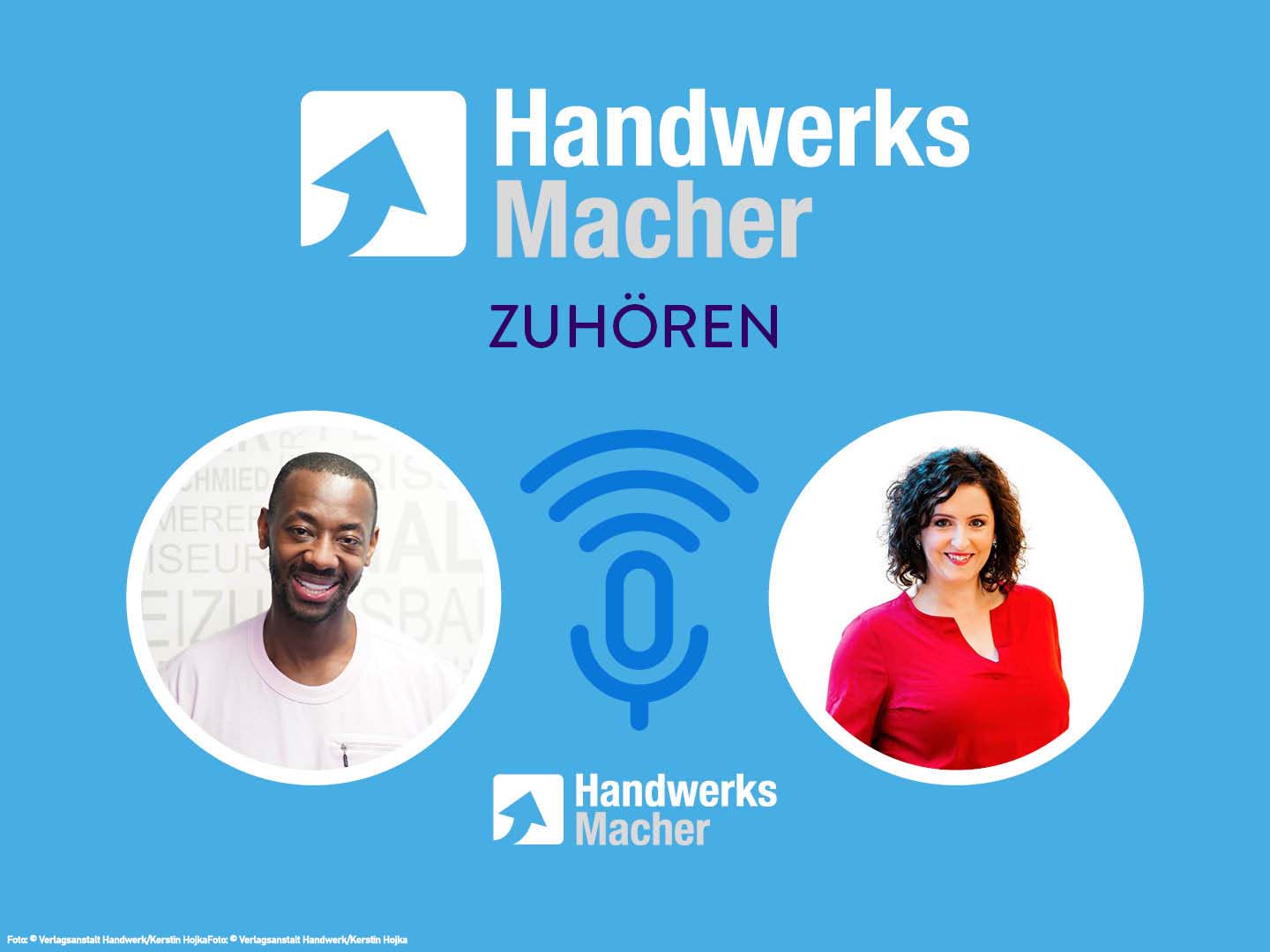 Anthony Sarpon ist Gast in der neusten Folge von Handwerks Macher, dem PowerPeople Podcast. (Foto: © Verlagsanstalt Handwerk/Kerstin Hojka)